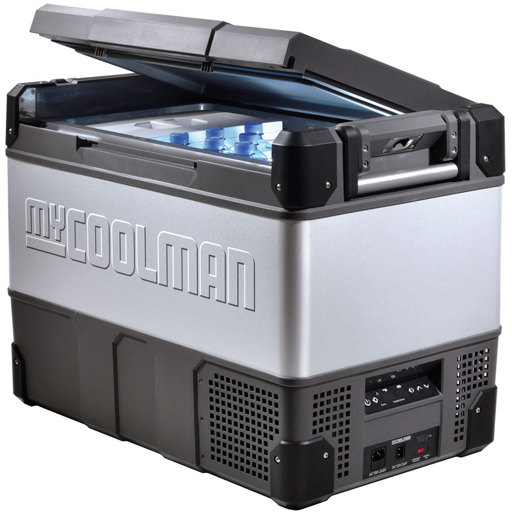 myCOOLMAN/CCP69DZ デュアルゾーン ポータブル冷蔵庫/冷凍庫 69L